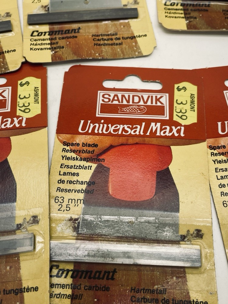 Sandvik Universal Maxi Replacement Blade Lot Of 21
