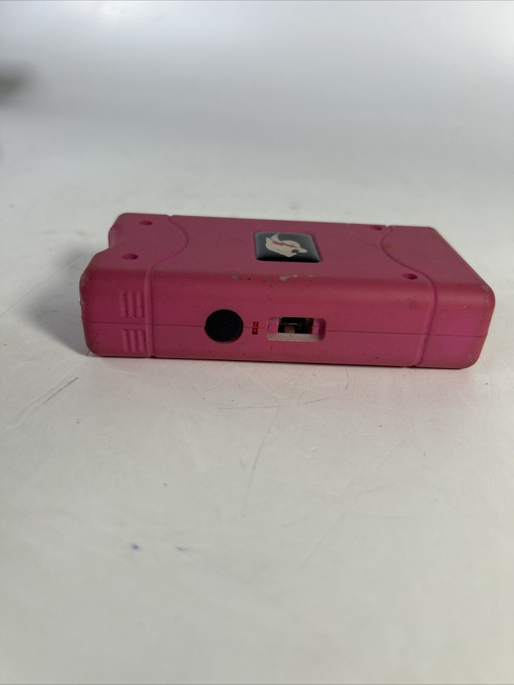 PINK STUN GUN FLASHLIGHT RECHARGEABLE LED
