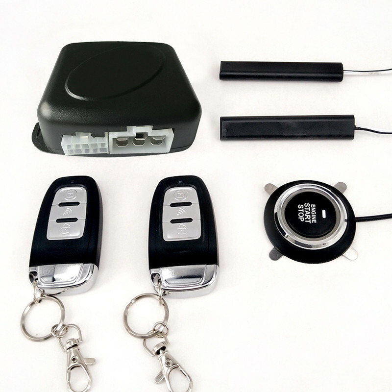 Car Alarm Remote Control Keyless Entry Engine Start Alarm Starter Stop System