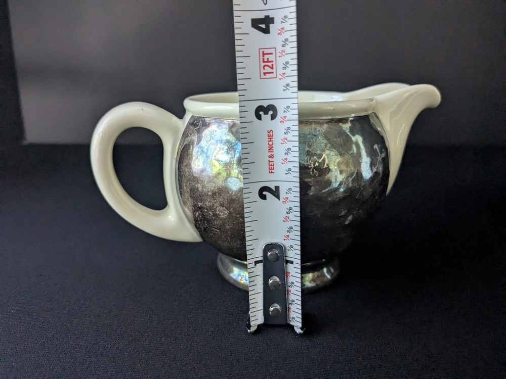 WMF Germany Silver Plated Sugar & Creamer Set Art Deco