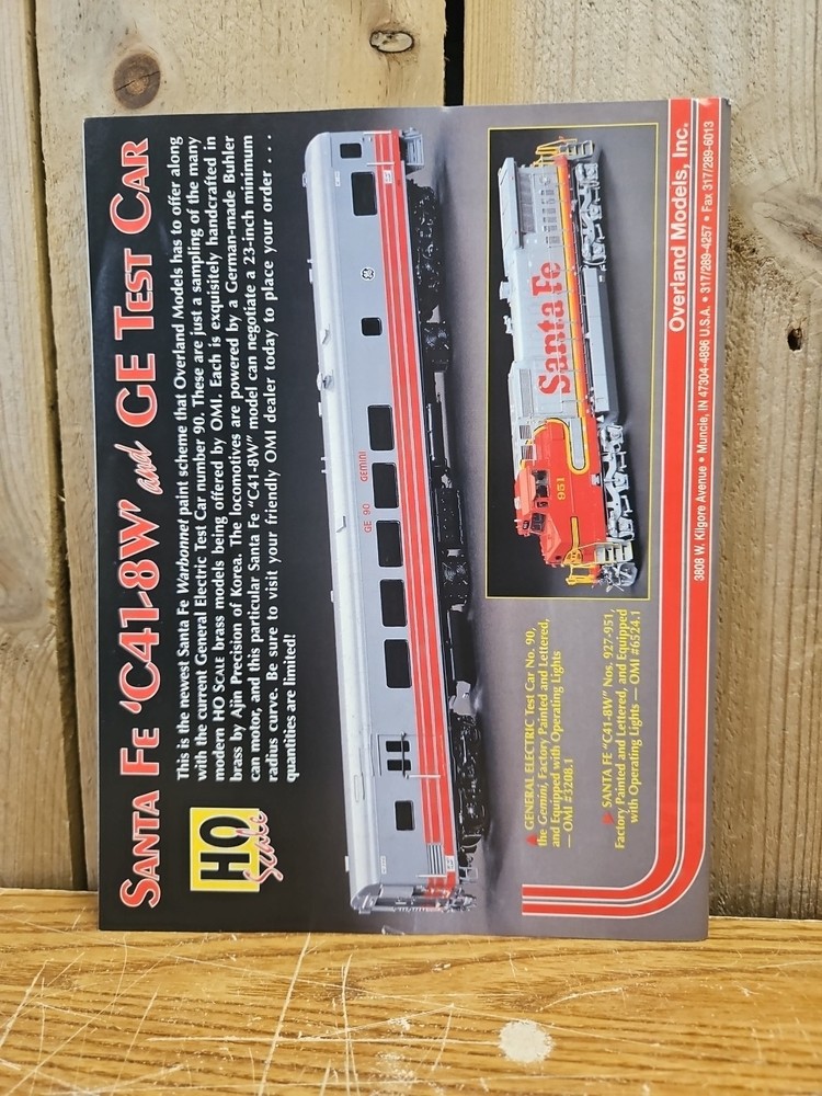 Vintage Mainline Modeler Magazine May 1996