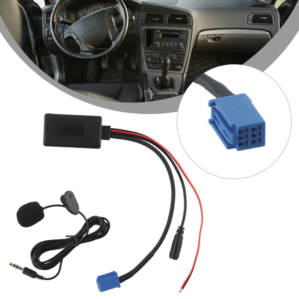 Cable Adapter Cable 5-12V ABS For Lexus IS-F 2008 Module Handsfree