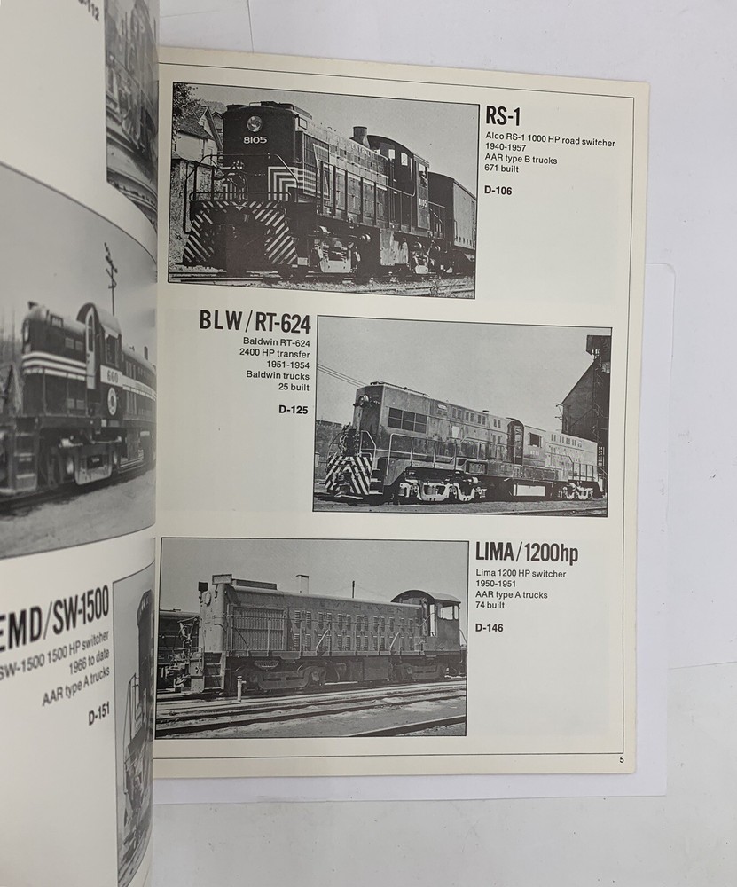 Alco Models Train Catalog 1st Edition Hard to find