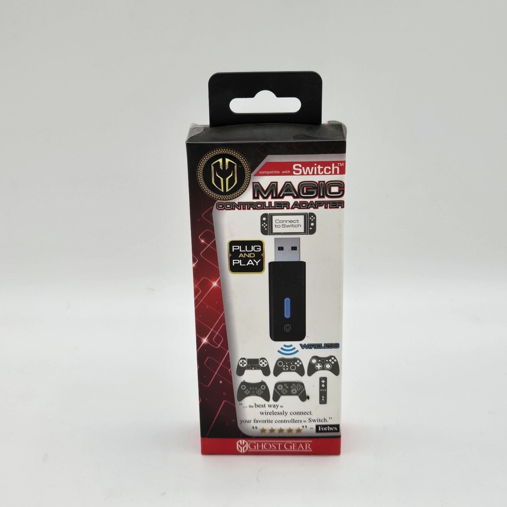 Nintendo Switch USB Wireless Gaming Controller Adapter! Ghost Gear