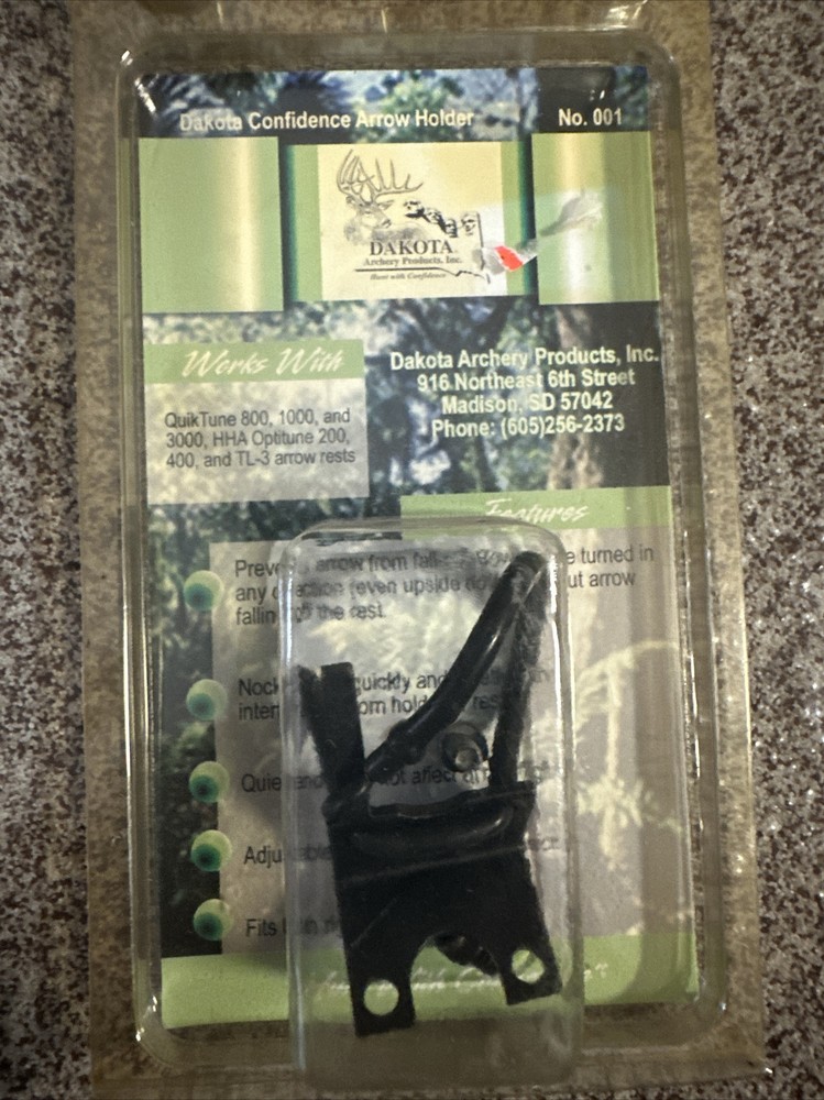 Dakota Confidence Arrow Holder No. 001