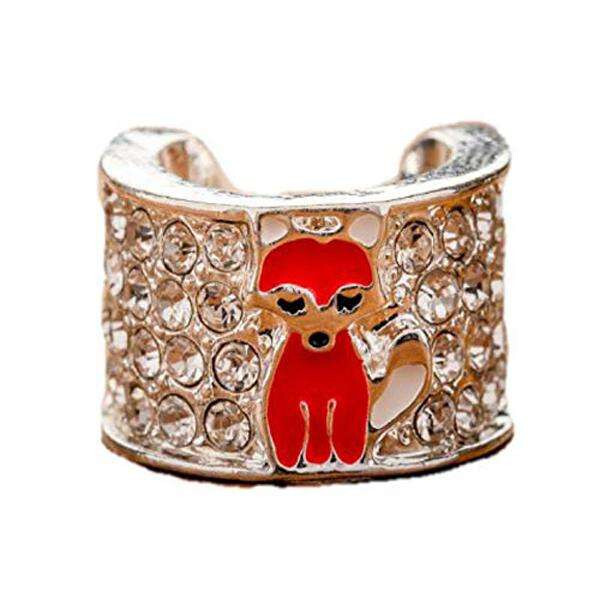 CharMED Stackable Personalize Stethoscope Bling Charm | Fox