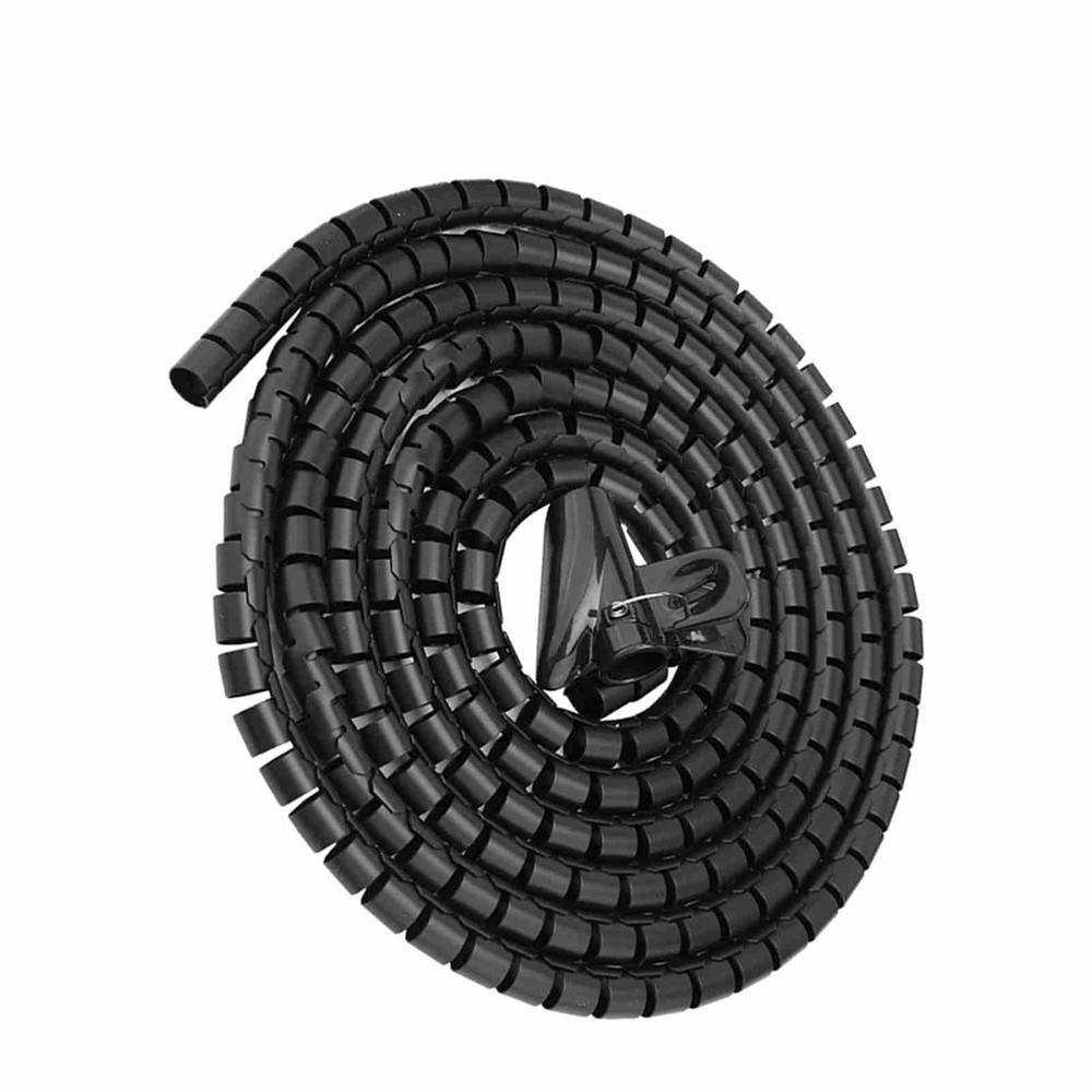 Flexible Spiral Cable Organizer Wire Wrap For Home Office Excellent☚