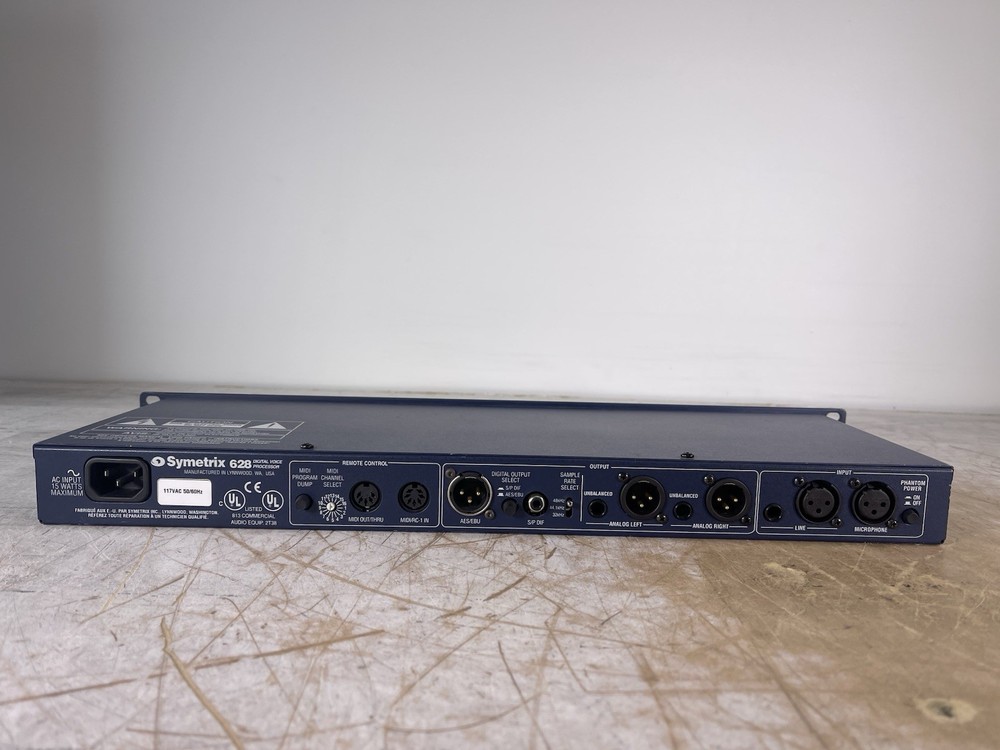 SYMETRIX 628 PROGRAMMABLE PARAMETRIC VOICE PROCESSOR