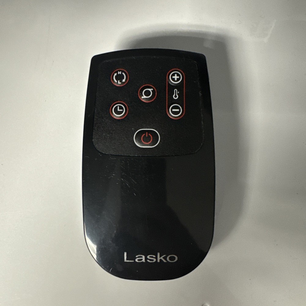 Genuine Lasko Fan 6-Button Black Replacement Remote – Pre-Owned