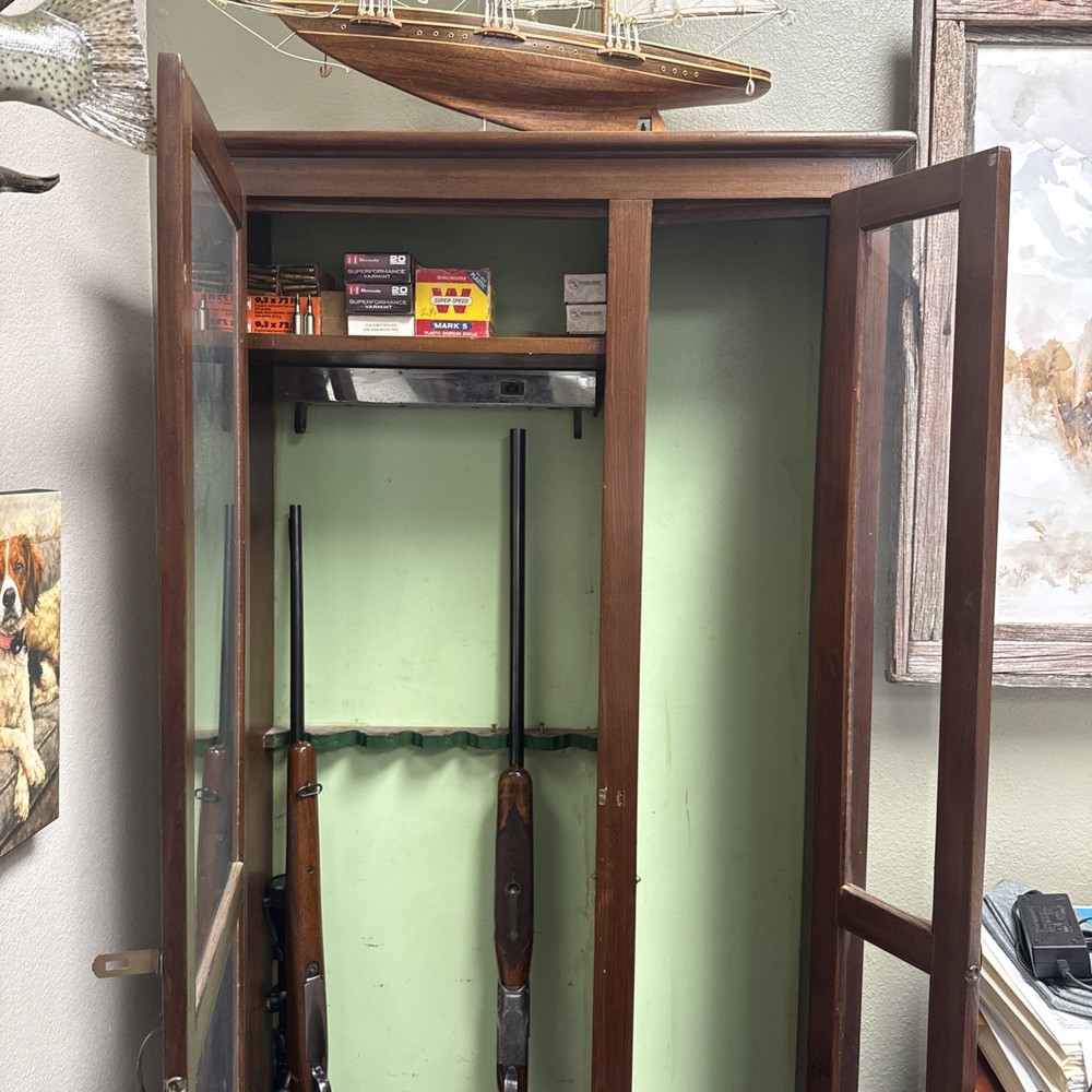 Cool Antique Gun Cabinet
