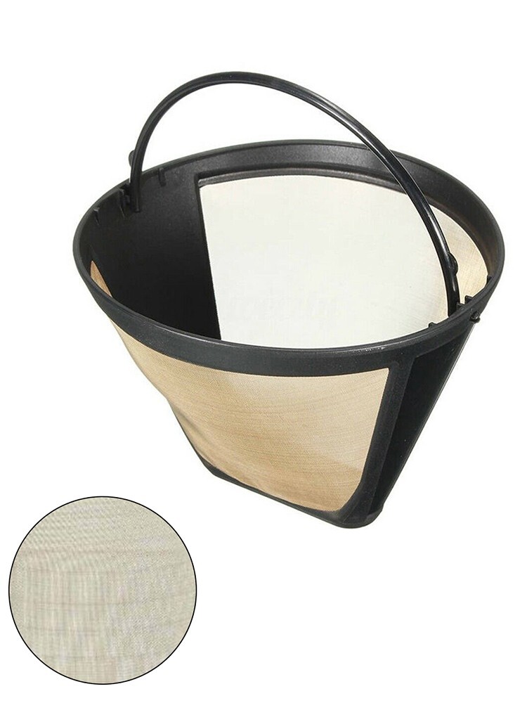 Coffee Accessories,Coffee Filter Filter 4-Cone Shape Coffee Filter Permanent