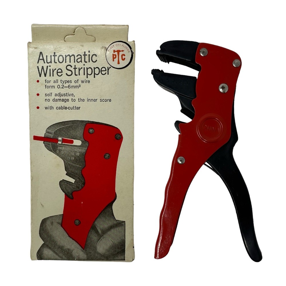 Automatic Wire Stripper with Cable Cutter Electrical Wire Form 0.2 - 6m㎡