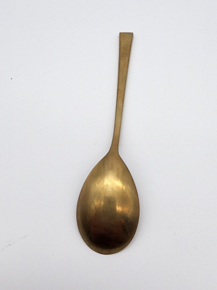 VINTAGE 52 Pc DIRIGOLD DIRILYTE REGAL GOLD TONE FLATWARE SET With Original Case