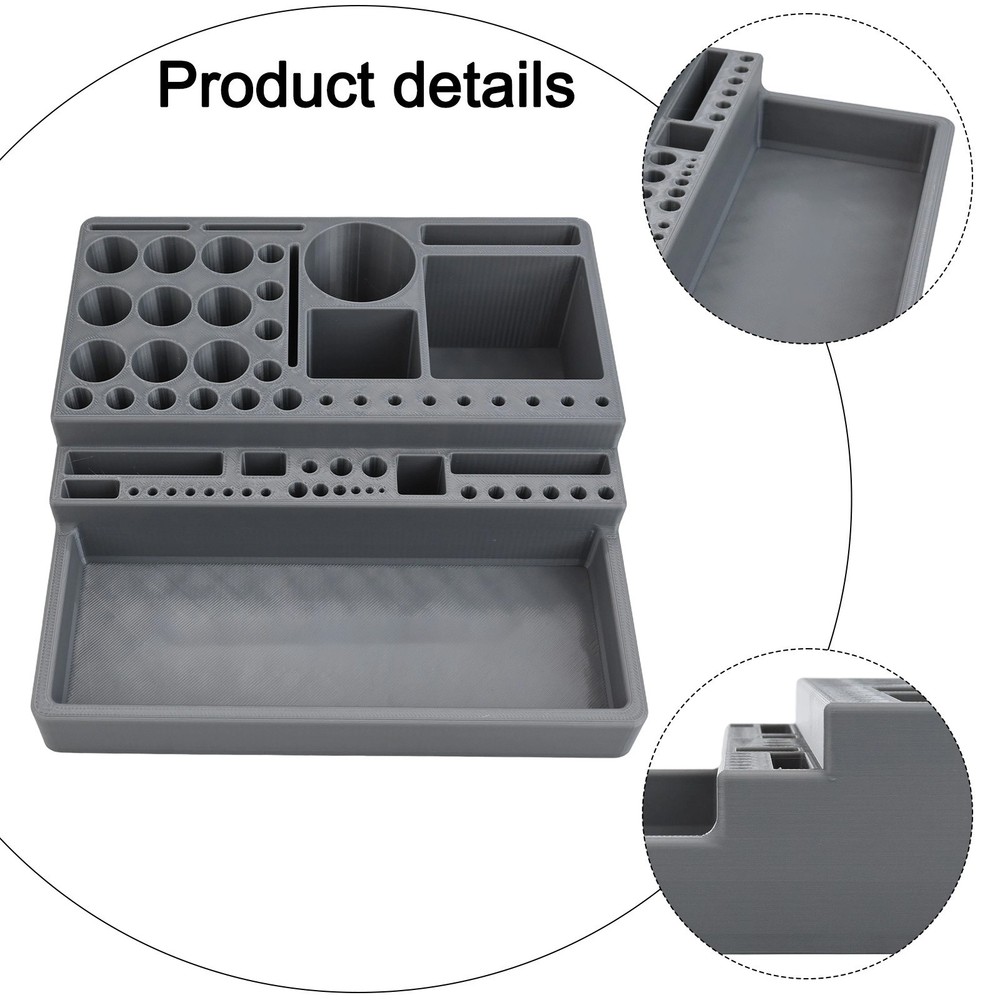 Fly Tying Storage Rack for Organizing Tools and Keeping Workspace Clean