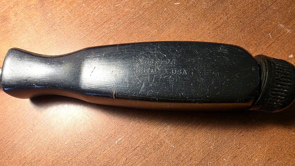 Vntg SNAP-ON TOOLS Screwdriver & 5 Torx Bits SSTM40 Black Underline Plus 2 Bits