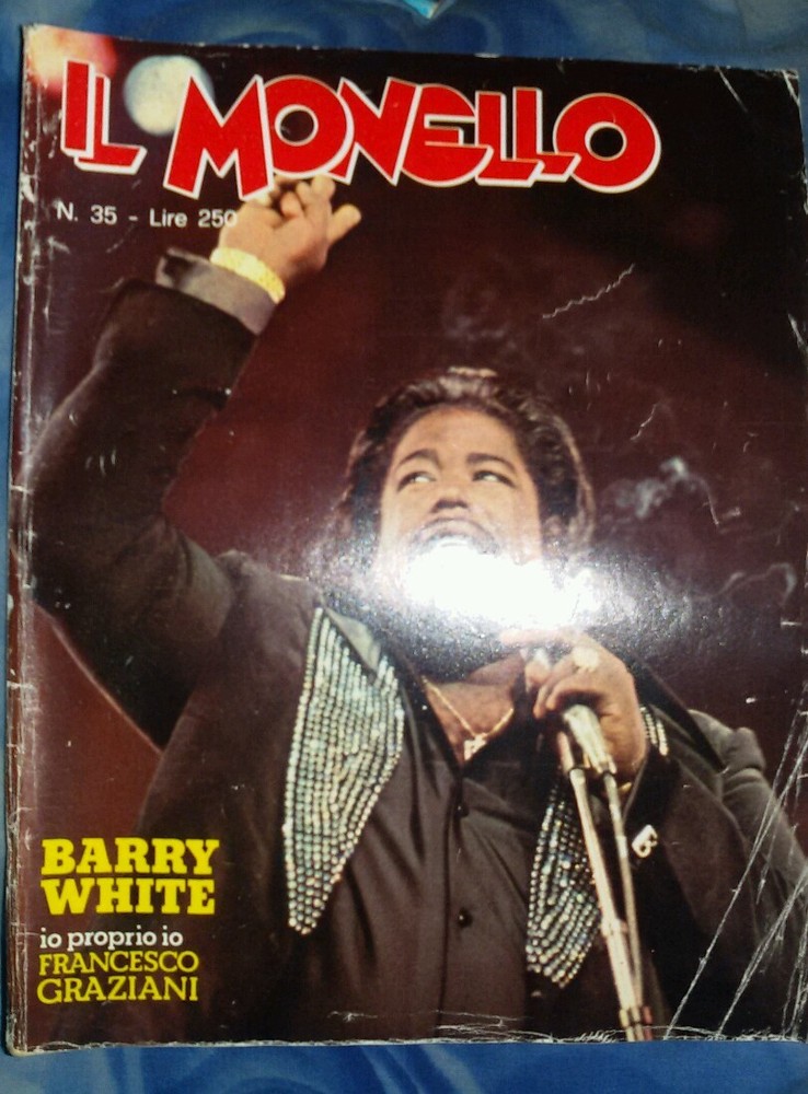 IL MONELLO - BARRY WHITE - Comic Book Journal Book