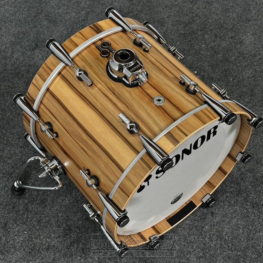 Sonor SQ2 Beech 3pc Drum Set American Walnut Semi Gloss