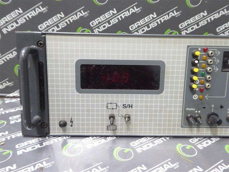 USED Marposs E15 6140100017 Inspection System Front Panel Assembly