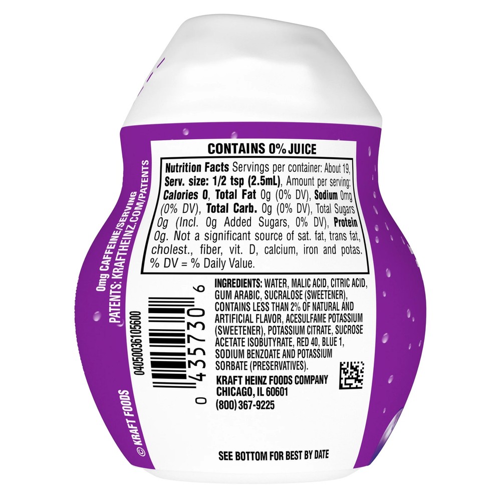 Liquid Grape Drink Mix