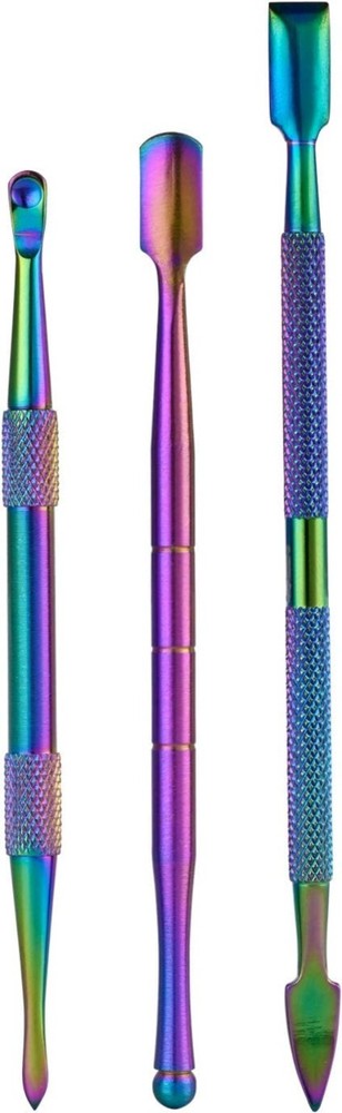 6-Piece Wax Carving Tool Set - Double-Sided Tools & Silicone Storage Jar