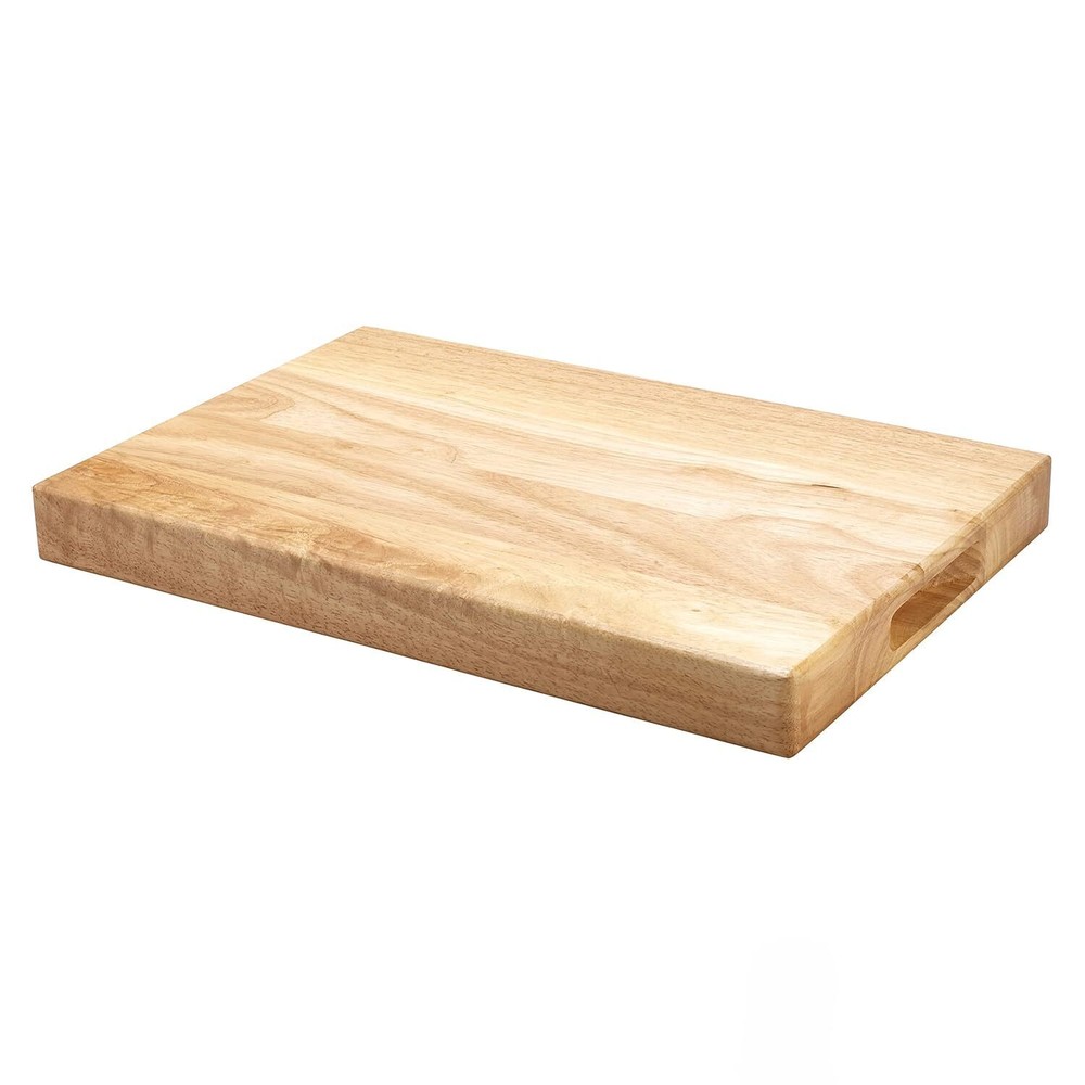 Rectangular Wooden Cutting Board, 18-Inch by 24-Inch by 1.75-Inch, Medium, Tan