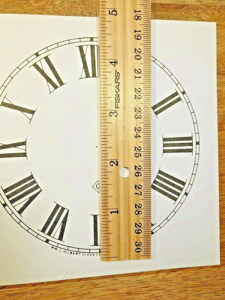 4 1/2" Gilbert Clock Paper Dial (Lot 177)
