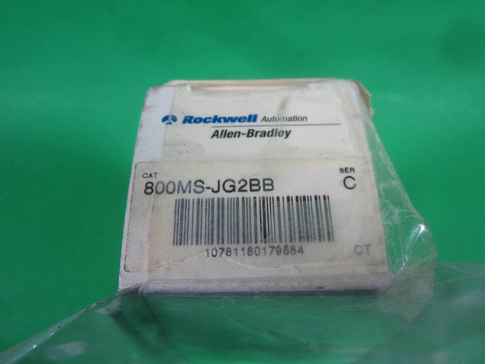 Allen-Bradley Pushbutton Selector Switch -- 800MS-JG2BB Ser: C -- New