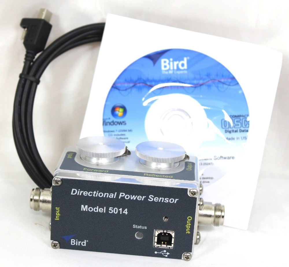 Bird 5014 Dual Element (43 Style) Dig Power Sensor PC USB or Bird 5000-NG (New)