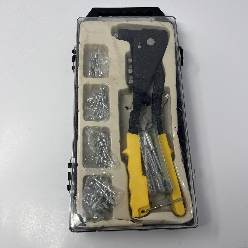 PERFORMANCE TOOL W2017C Hand Riveter Set - Rivet Set with Rivets Works Great