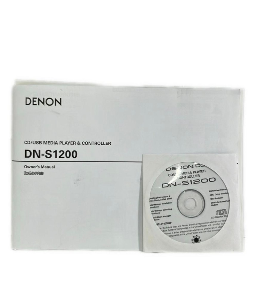 Denon DJ DN-S1200 single Portable CD/MP3 USB Player MIDI Controller jp