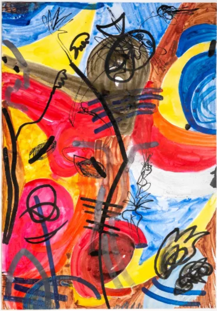 Anna Bakky, Painting, Original Signed, 57x84cm