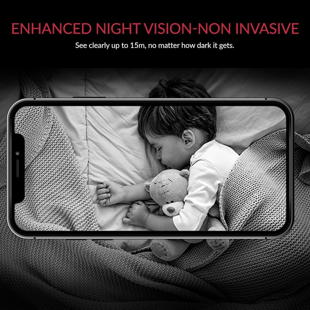 YI Pro 4pc Home Camera 2K Wireless IP Security Surveillance System Night Vision