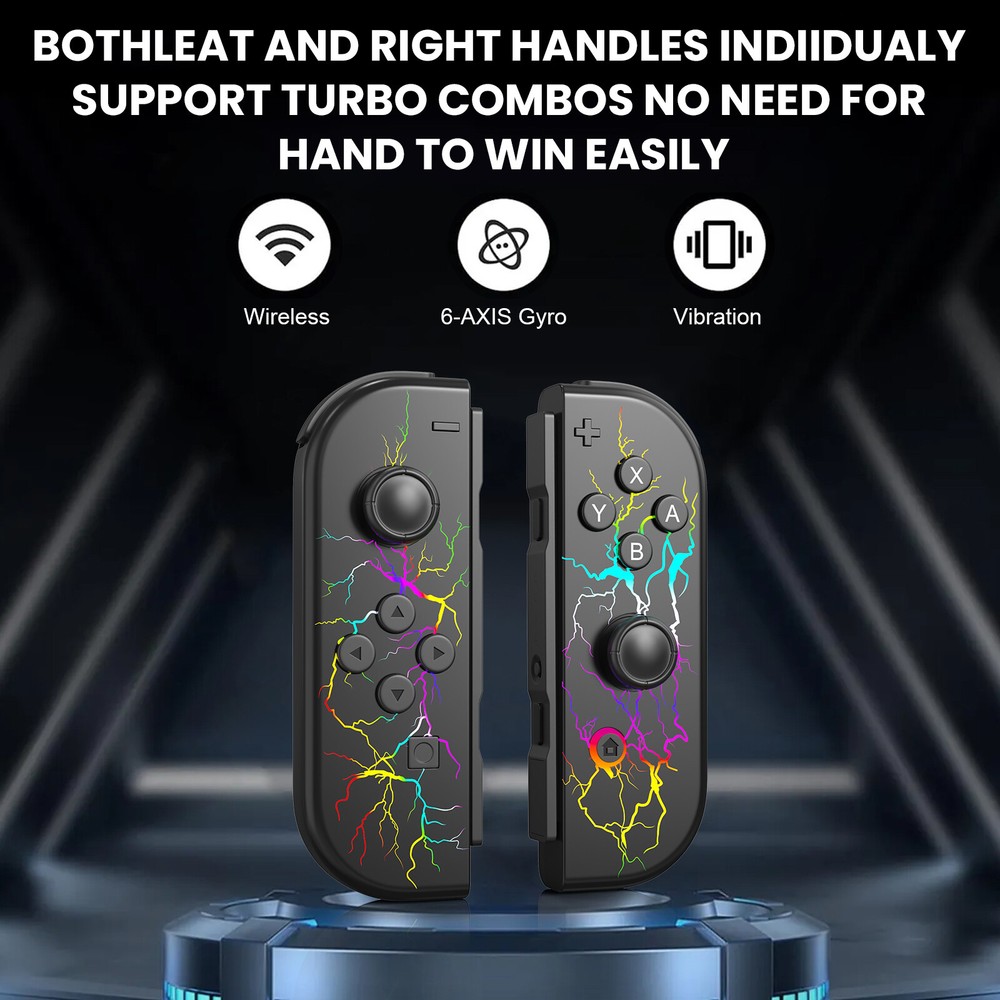 For Nintendo Switch Joy Con Controller Left + Right Wireless Pair Gamepad Joypad