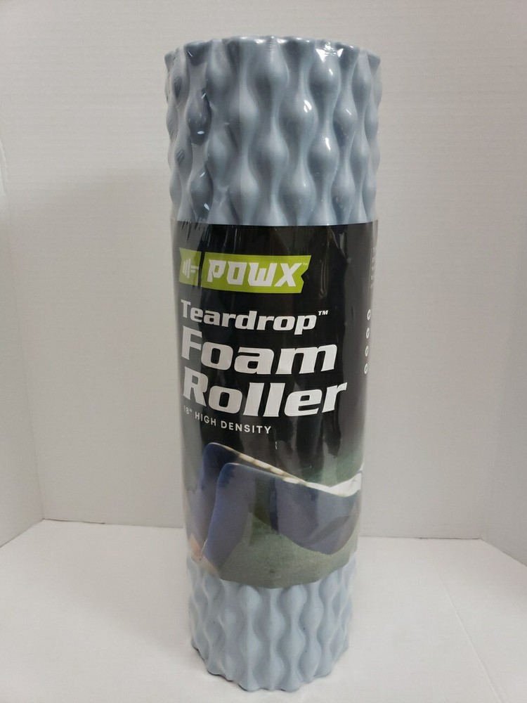 PowX Teardrop Foam Roller High Density for Deep Tissue Massage Muscle Stiffness
