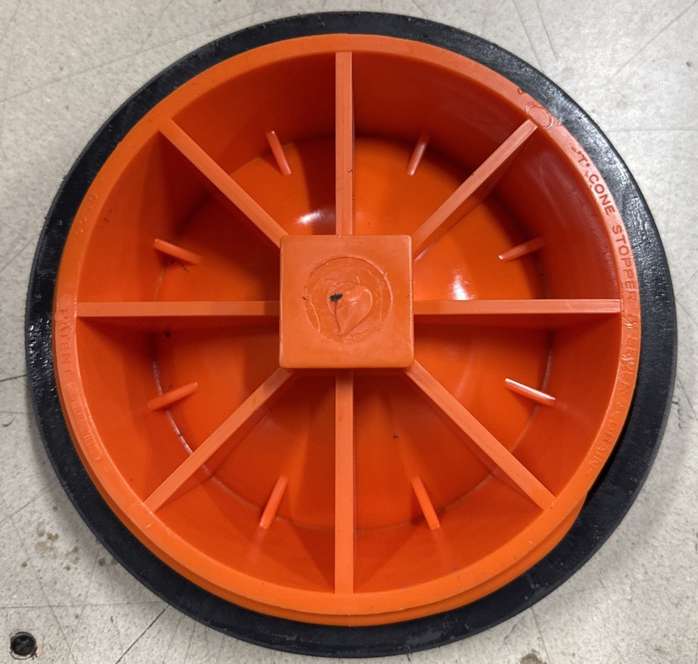 8” T-CONE TEST PLUG DWW - S802