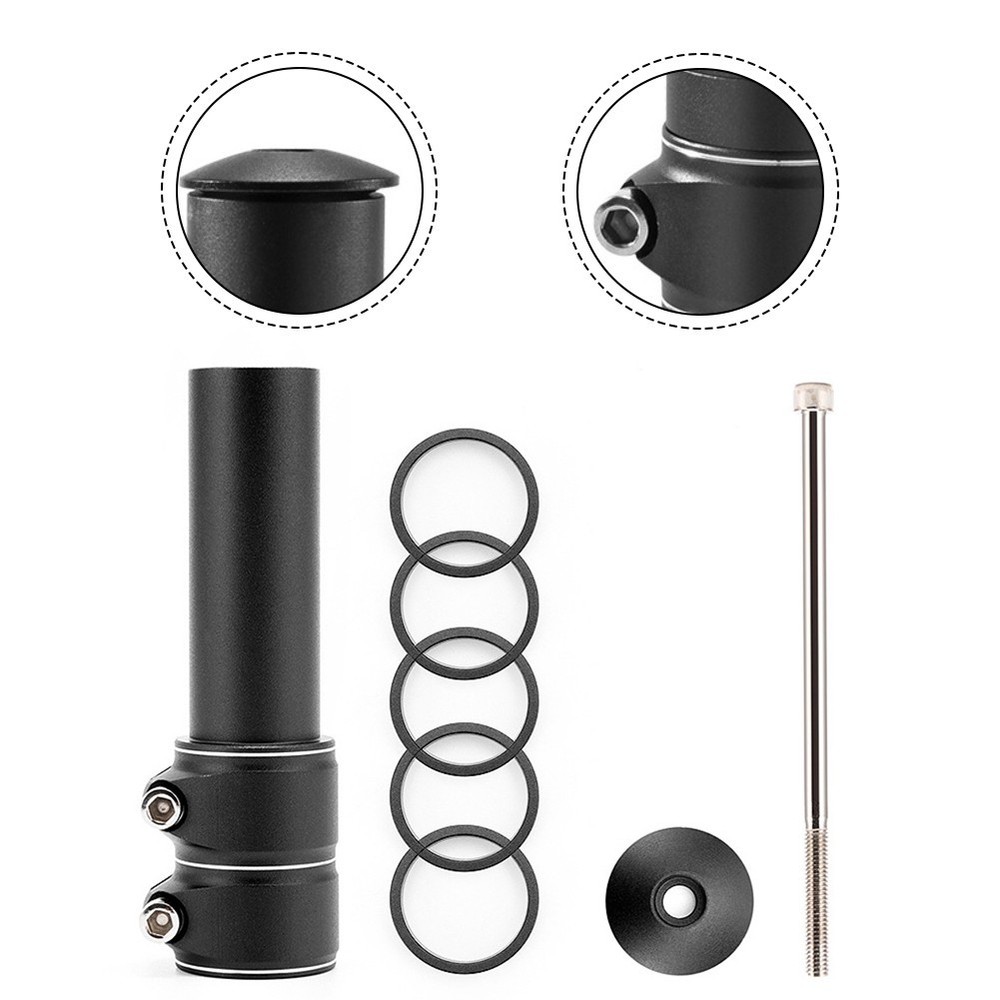 Adjustable Height Bike Handlebar Extender For Comfortable Cycling Experience