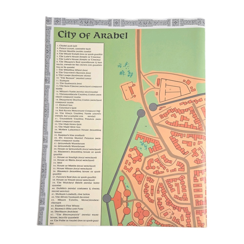Advanced Dungeons & Dragons Module FRE1 Shadowdale WITH MAP - TSR 9247