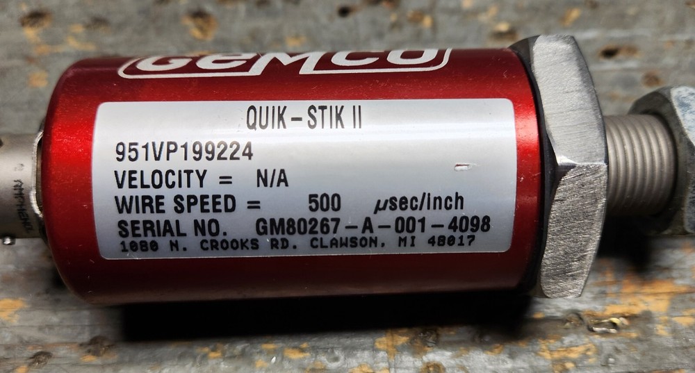 Ametek Gemco 951VP199224 Variable Pulse Transducer