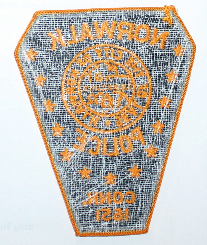 NORWALK POLICE DEPT Connecticut CT Conn PD patch