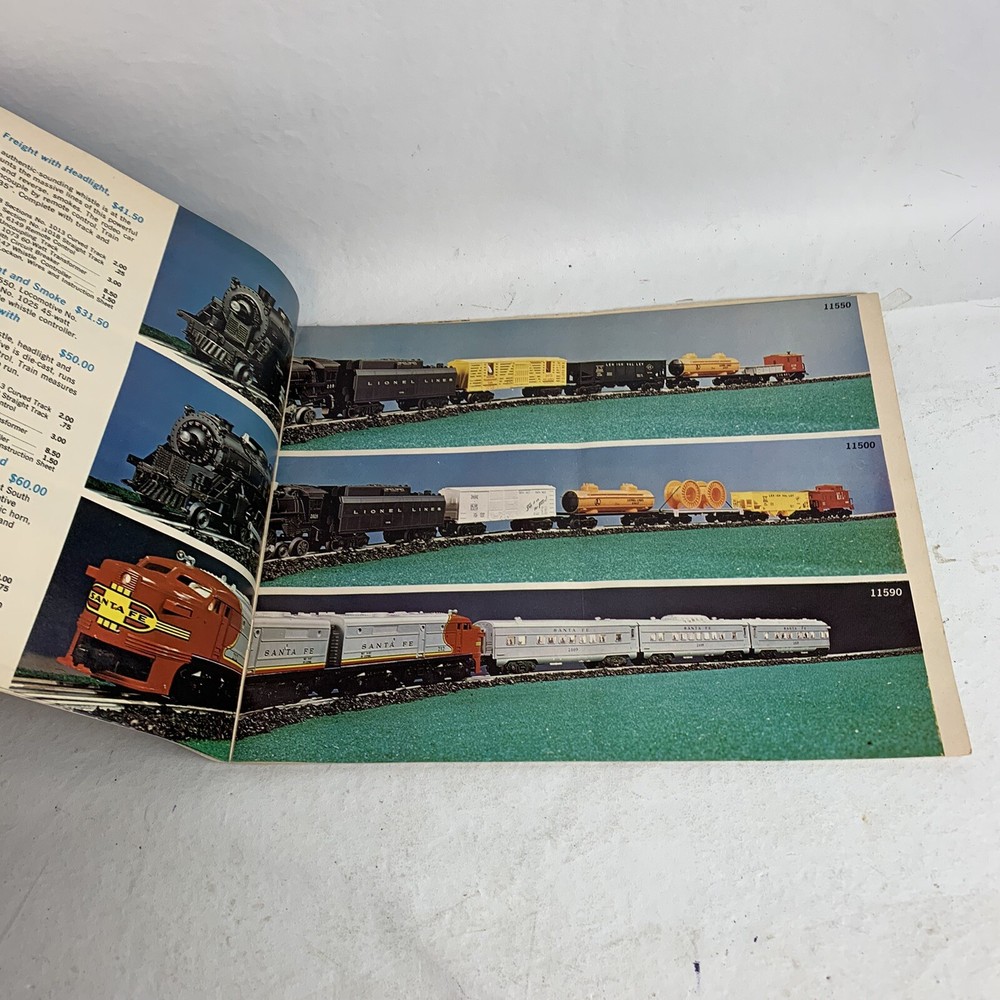 1966 Lionel Train Catalog vintage