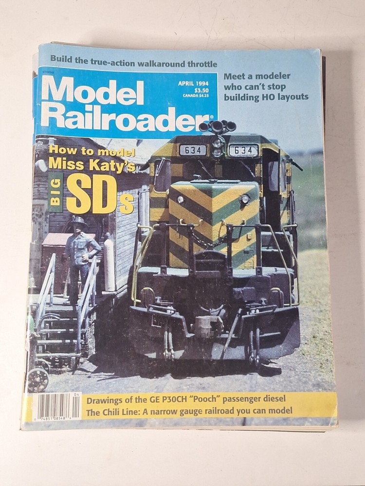 Model Railroader Magazines Lot - 11 Total Magazines!