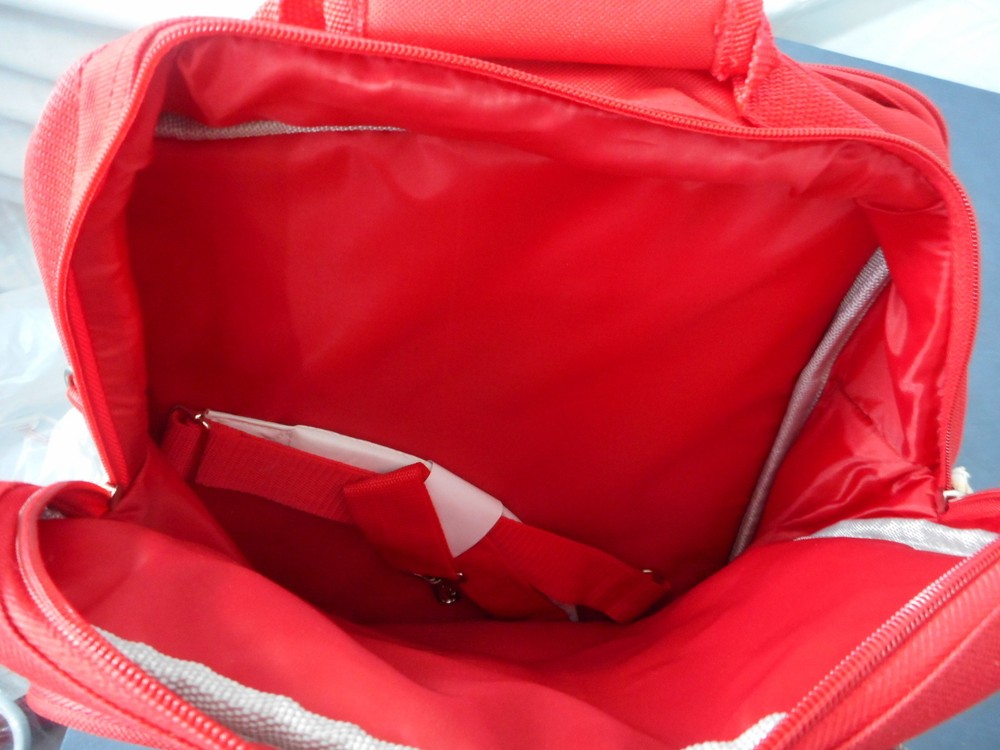 Beefeater London Backpack, Bag, Soft Sided Case Removable straps Advertising.
