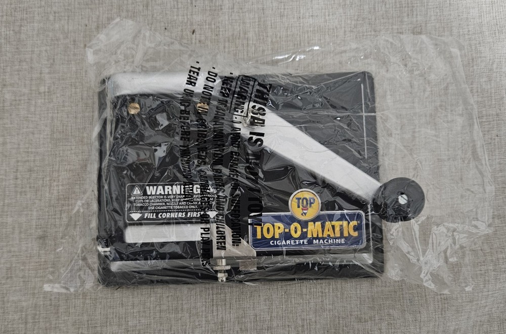 Top-O-Matic Cigarette Rolling Machine Used once
