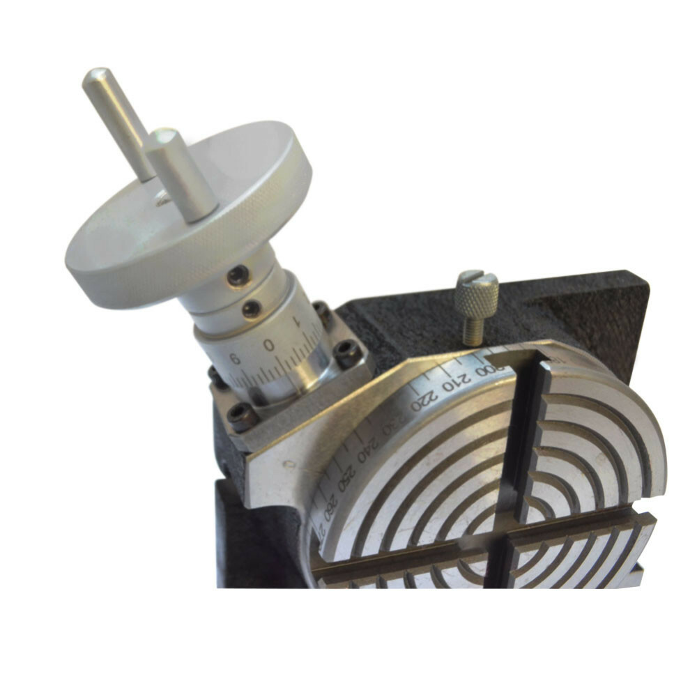 4" Horizontal Vertical Precision Rotary Table High Quality H/V Milling Drilling