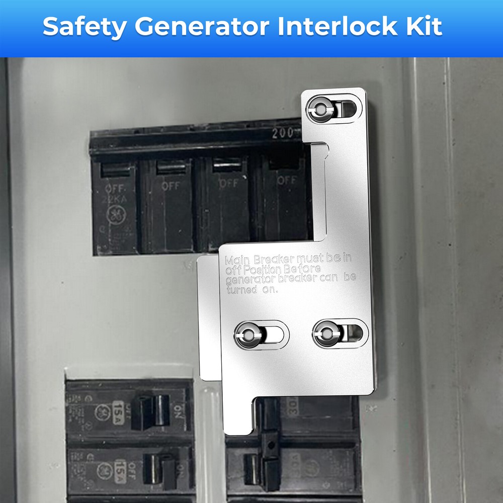 Generator Interlock Kit For GE Siemens Murray ITE 150 200 Amp Panel