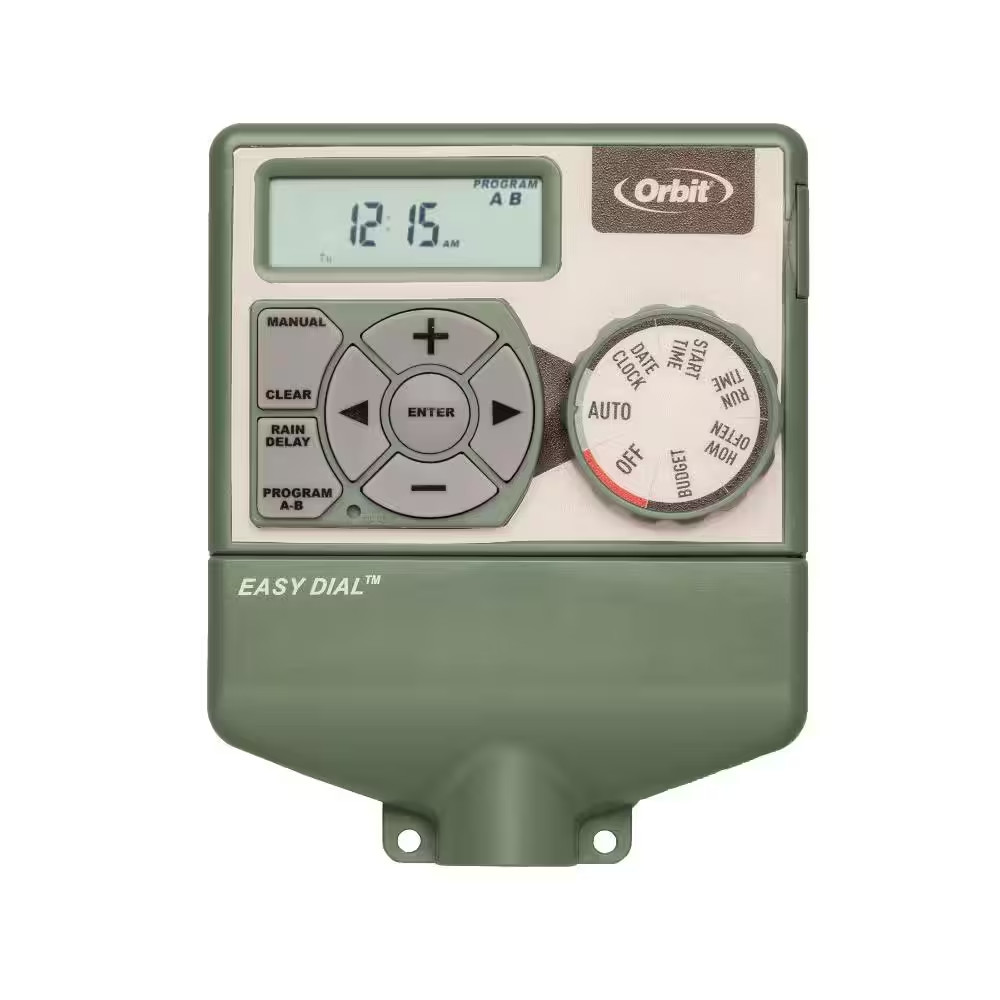 6-Station Indoor Easy Dial Timer