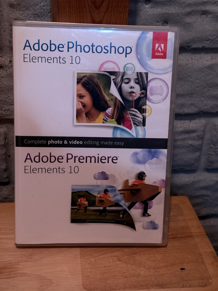 Adobe Photoshop Elements and Premiere Elements 10 for PC, Mac