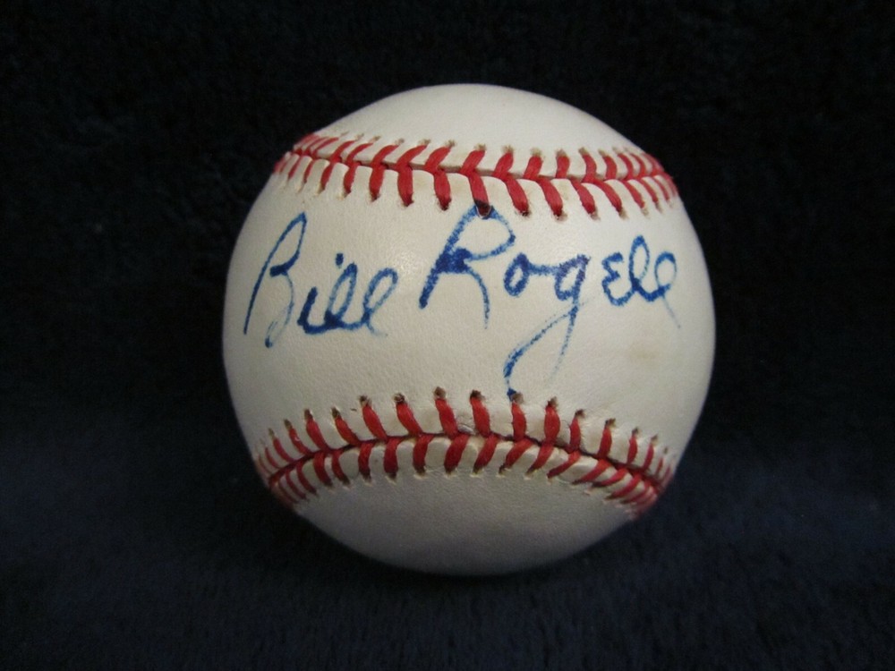 Bill Rogell (D 2003) Autographed OAL (Brown) Baseball – JSA Cert