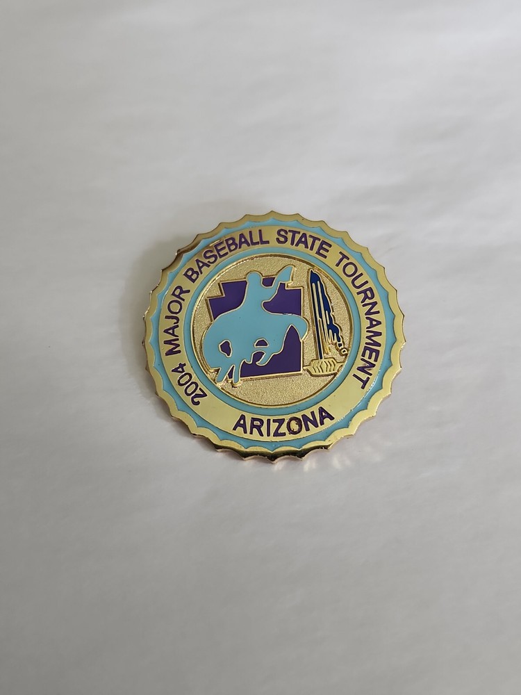 Major Baseball State Tournament 2004 Arizona Lapel Hat Jacket Pin