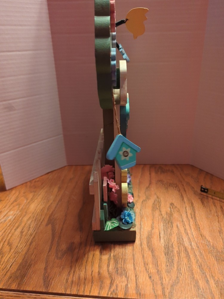 Wood Easter Bunny Easter Decoration Shelf Sitter